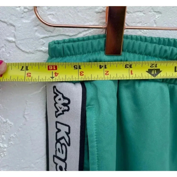 Kappa Large Womens Elastic Waist Athletic Training Jogger Pants Green Sz L - Picture 8 of 14